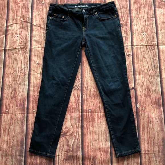 Aeropostale Denim - Womens Aeropostale Lola Jegging  Dark Wash Jeans